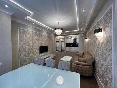 3 otaqlı yeni tikili - Nəriman Nərimanov m. - 110 m²