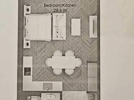 1-комн. новостройка - пос. Нардаран - 56.9 м²
