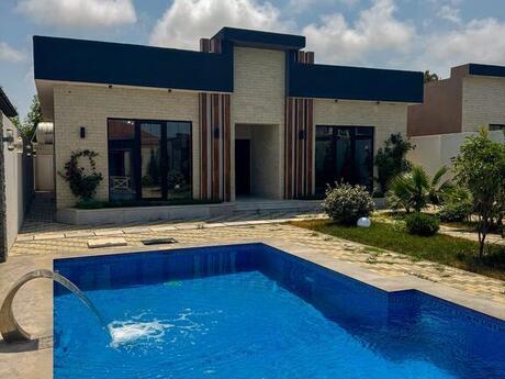 4 otaqlı həyət evi/bağ evi - Mərdəkan q. - 145 m²