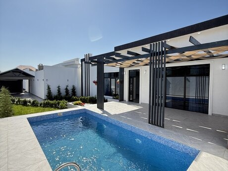 4 otaqlı həyət evi/bağ evi - Mərdəkan q. - 160 m²