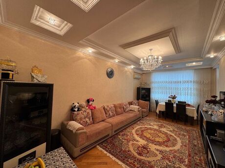 3 otaqlı yeni tikili - İnşaatçılar m. - 120 m²