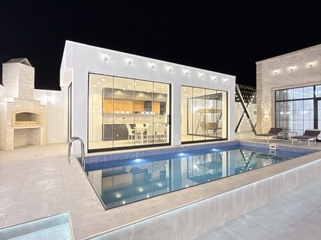 4 otaqlı həyət evi/bağ evi - Mərdəkan q. - 170 m²