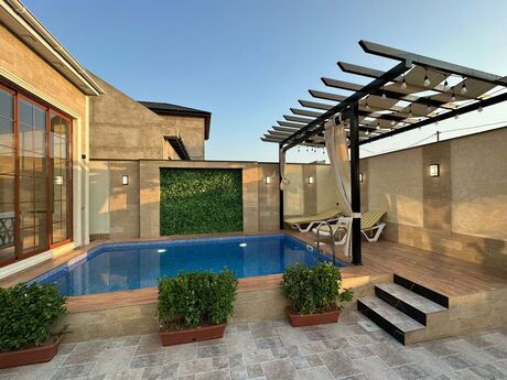 4 otaqlı həyət evi/bağ evi - Mərdəkan q. - 100 m²