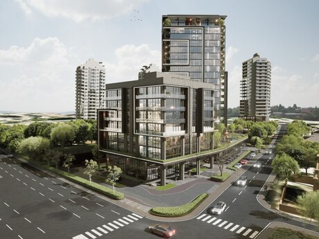 2 otaqlı yeni tikili - 8 Noyabr m. - 71.6 m²