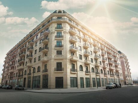 4 otaqlı yeni tikili - Ağ şəhər q. - 170 m²