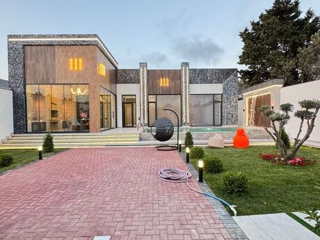 5 otaqlı həyət evi/bağ evi - Mərdəkan q. - 220 m²