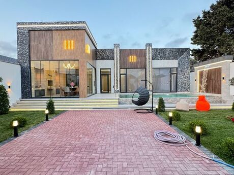 5 otaqlı həyət evi/bağ evi - Mərdəkan q. - 220 m²
