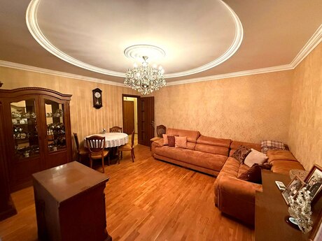 4 otaqlı köhnə tikili - Əhmədli m. - 90 m²