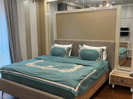 3-room new-build apartment for rent in Port Baku Residence, 114 m², 3 500 AZN/mo, photo 3 / 10