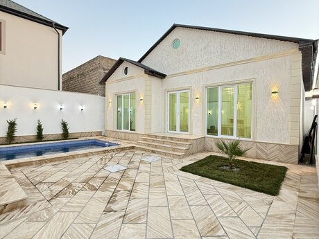 4 otaqlı həyət evi/bağ evi - Mərdəkan q. - 135 m²