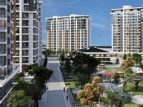 3-комн. новостройка - м. Нариман Нариманов - 107 м²