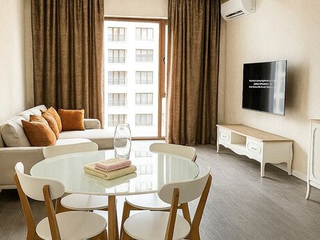 1 otaqlı yeni tikili - Şah İsmayıl Xətai m. - 80 m²