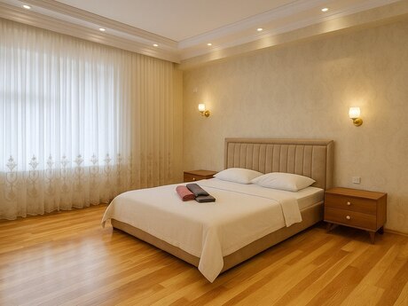 2 otaqlı yeni tikili - Şah İsmayıl Xətai m. - 90 m²