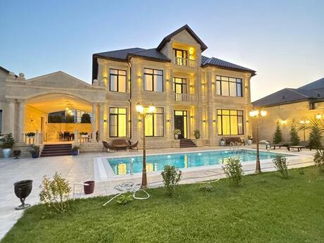 7 otaqlı həyət evi/bağ evi - Mərdəkan q. - 500 m²