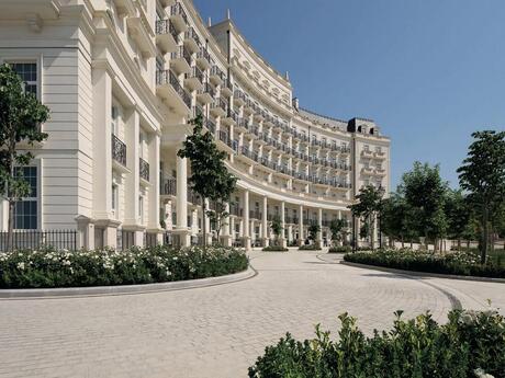 3 otaqlı yeni tikili - Ağ şəhər q. - 144 m²