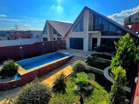 5 otaqlı həyət evi/bağ evi - Mərdəkan q. - 210 m²