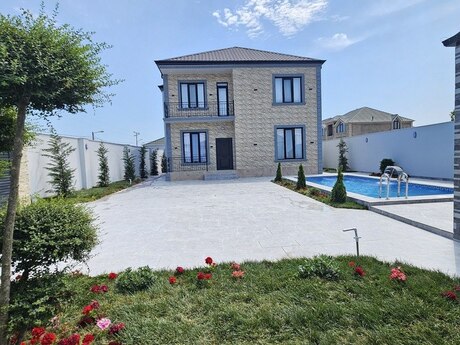 7 otaqlı həyət evi/bağ evi - Mərdəkan q. - 270 m²