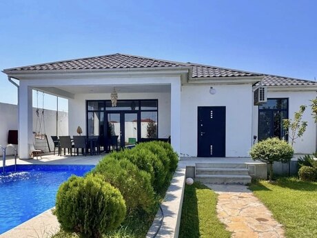 4 otaqlı həyət evi/bağ evi - Mərdəkan q. - 180 m²