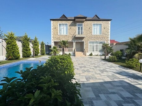 4 otaqlı həyət evi/bağ evi - Mərdəkan q. - 235 m²
