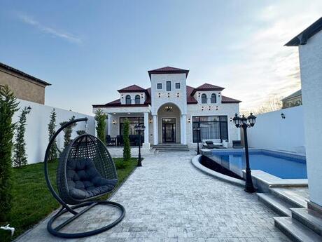 5 otaqlı həyət evi/bağ evi - Mərdəkan q. - 240 m²