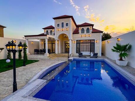 5 otaqlı həyət evi/bağ evi - Mərdəkan q. - 200 m²