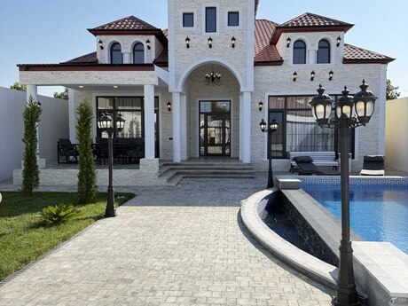 5 otaqlı həyət evi/bağ evi - Mərdəkan q. - 225 m²