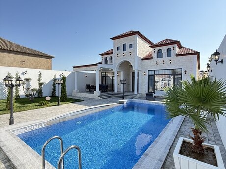 5 otaqlı həyət evi/bağ evi - Mərdəkan q. - 225 m²
