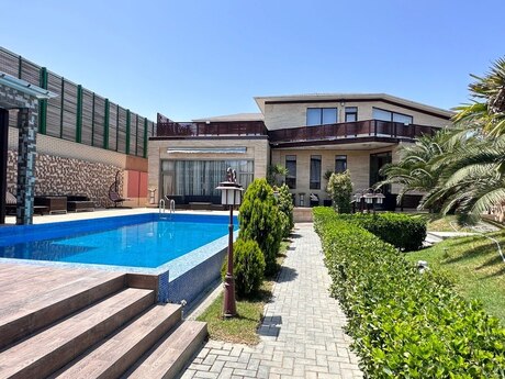 6 otaqlı həyət evi/bağ evi - Mərdəkan q. - 400 m²