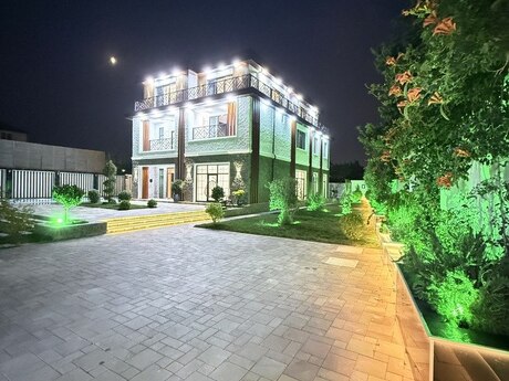 9 otaqlı həyət evi/bağ evi - Mərdəkan q. - 1000 m²