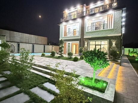 9 otaqlı həyət evi/bağ evi - Mərdəkan q. - 1000 m²