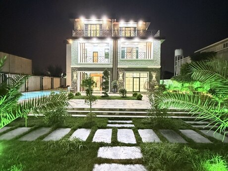 9 otaqlı həyət evi/bağ evi - Mərdəkan q. - 1000 m²