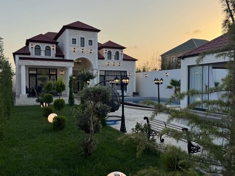 5 otaqlı həyət evi/bağ evi - Mərdəkan q. - 240 m²