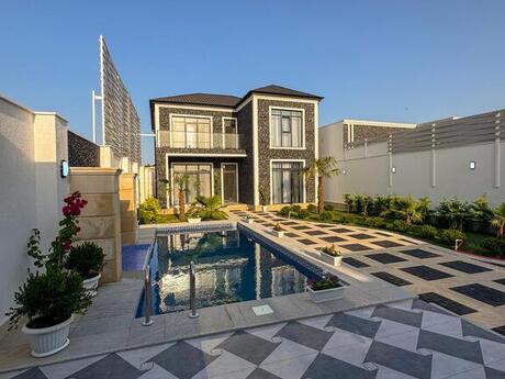 4 otaqlı həyət evi/bağ evi - Mərdəkan q. - 200 m²