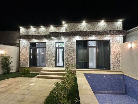 4 otaqlı həyət evi/bağ evi - Mərdəkan q. - 130 m²
