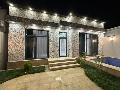 4 otaqlı həyət evi/bağ evi - Mərdəkan q. - 130 m²