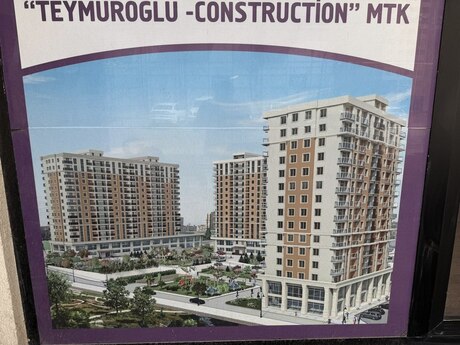 2 otaqlı yeni tikili - Qara Qarayev m. - 61 m²