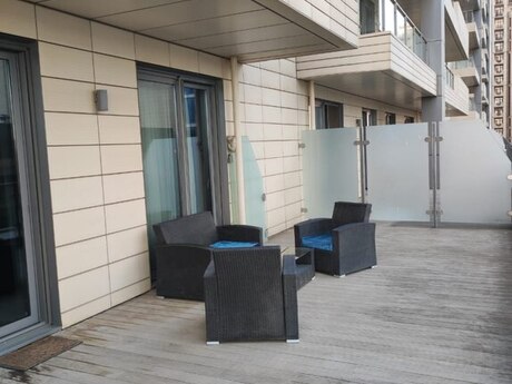 3 otaqlı yeni tikili - Nəsimi r. - 124 m²