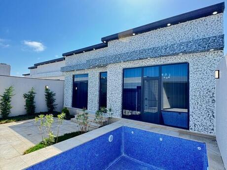 4 otaqlı həyət evi/bağ evi - Şağan q. - 130 m²