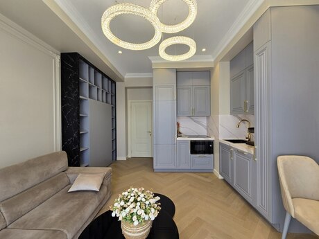 2 otaqlı yeni tikili - Şah İsmayıl Xətai m. - 60 m²