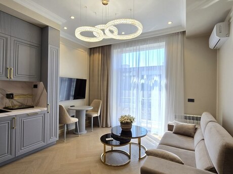 2 otaqlı yeni tikili - Şah İsmayıl Xətai m. - 60 m²
