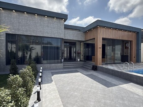 4 otaqlı həyət evi/bağ evi - Mərdəkan q. - 160 m²