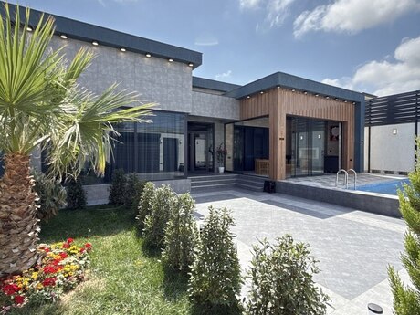 4 otaqlı həyət evi/bağ evi - Mərdəkan q. - 160 m²