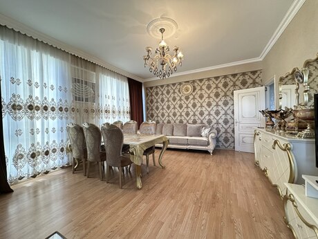 3 otaqlı yeni tikili - Bakıxanov q. - 105 m²