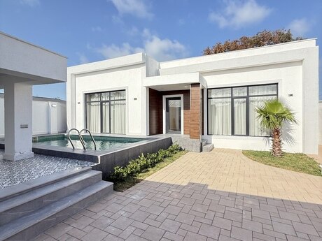 4 otaqlı həyət evi/bağ evi - Mərdəkan q. - 137 m²