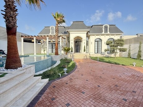 4 otaqlı həyət evi/bağ evi - Mərdəkan q. - 200 m²