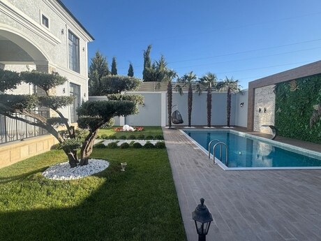 6 otaqlı həyət evi/bağ evi - Mərdəkan q. - 420 m²