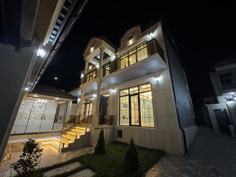 5 otaqlı həyət evi/bağ evi - Qaraçuxur q. - 220 m²