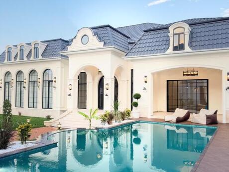 6 otaqlı həyət evi/bağ evi - Mərdəkan q. - 350 m²