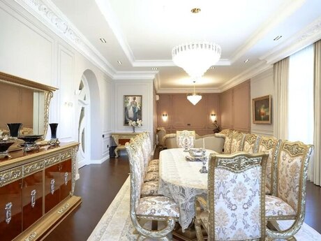 6 otaqlı həyət evi/bağ evi - Nəsimi m. - 1230 m²