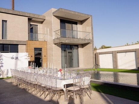 4 otaqlı həyət evi/bağ evi - Novxanı q. - 320 m²